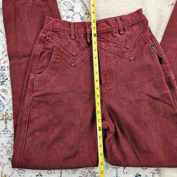 Rocky Mountain Burgundy Jeans - Picture 5 of 12